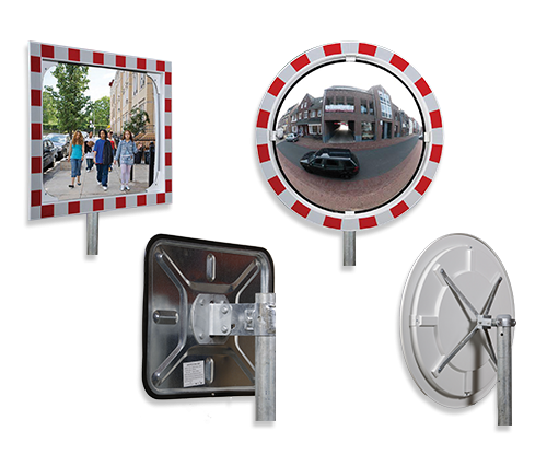 Traffic mirror - observation mirrors for regulating traffic